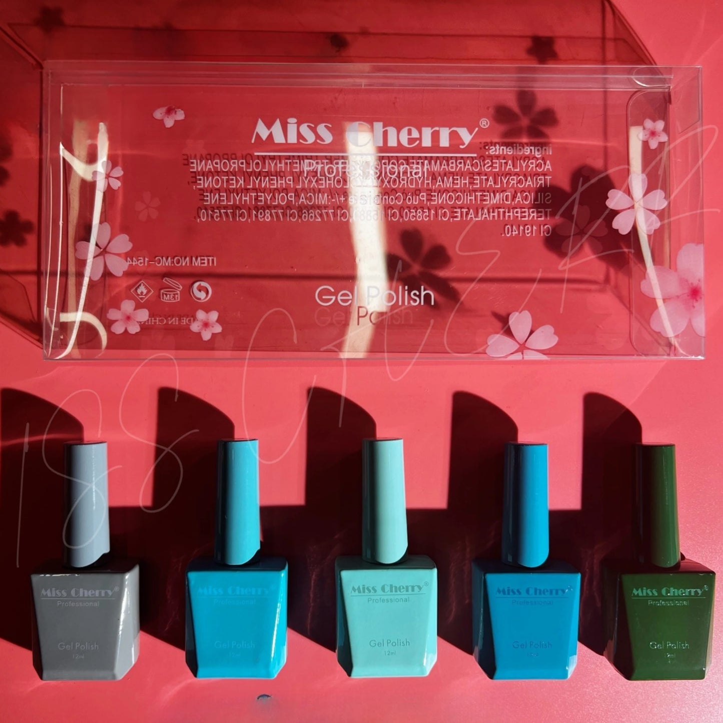 Gamas 5 Geles Miss Cherry