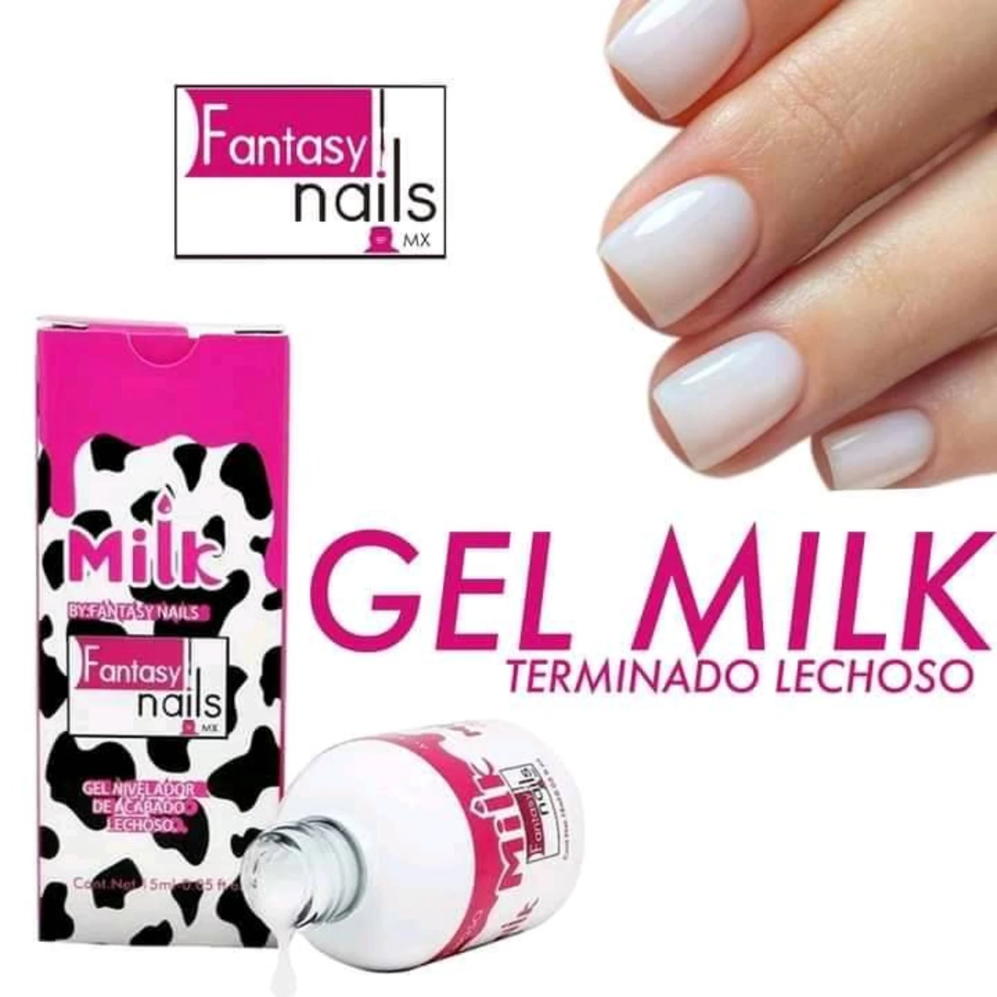 Milk Gel Nivelador de Fantasy Nails