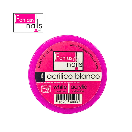 Polvo Acrilico Blanco Fantasy Nails